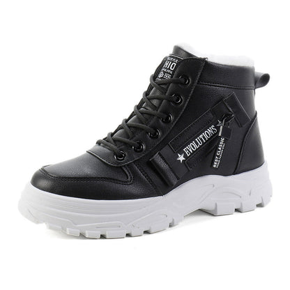 Damen Winter Sneaker mit kuscheligem Innenfutter und robustem Sohlenprofil in Khaki