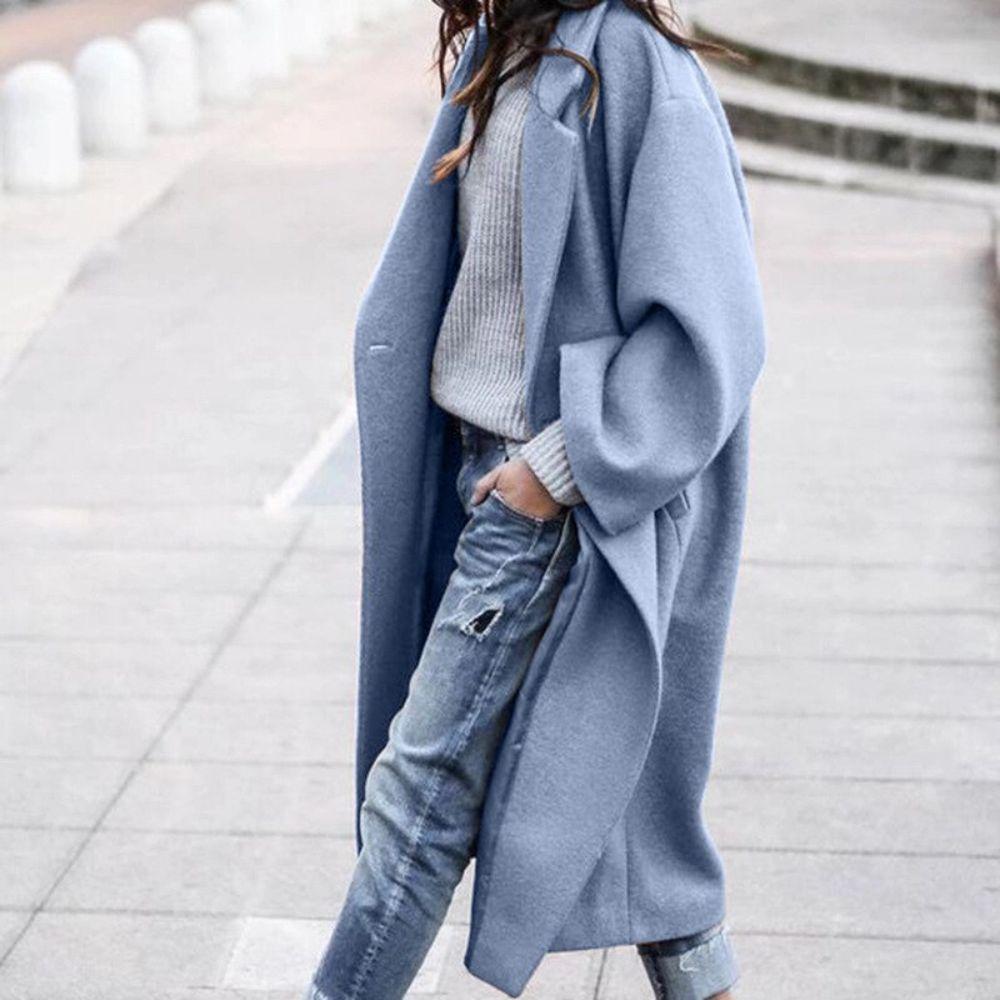 Klassische und Stilvolle Allgemeine Jacke in Blau
