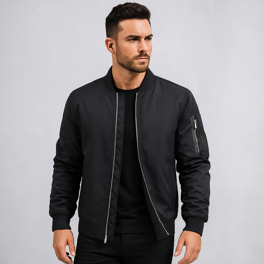 Herren Bomberjacke in Braun