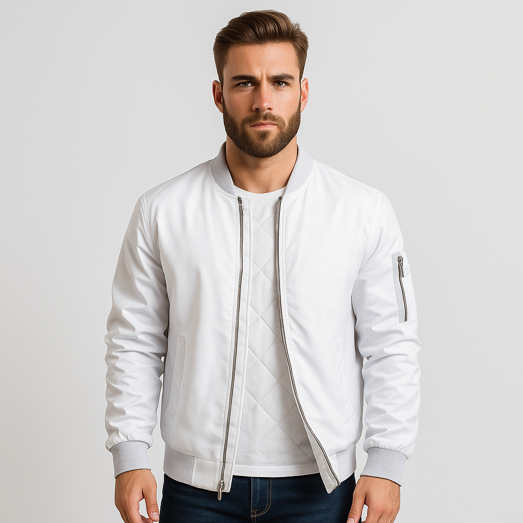Herren Bomberjacke in Braun