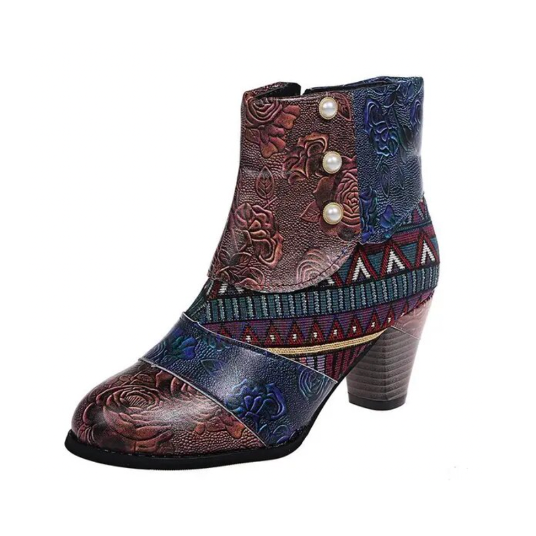 Lolas-Mode - Wasserdichte Retro Stiefel Mit Stil