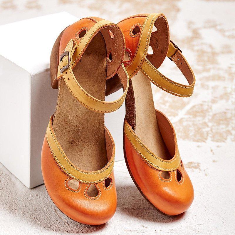 Lolas-Mode | Damen Bequeme Sandalen