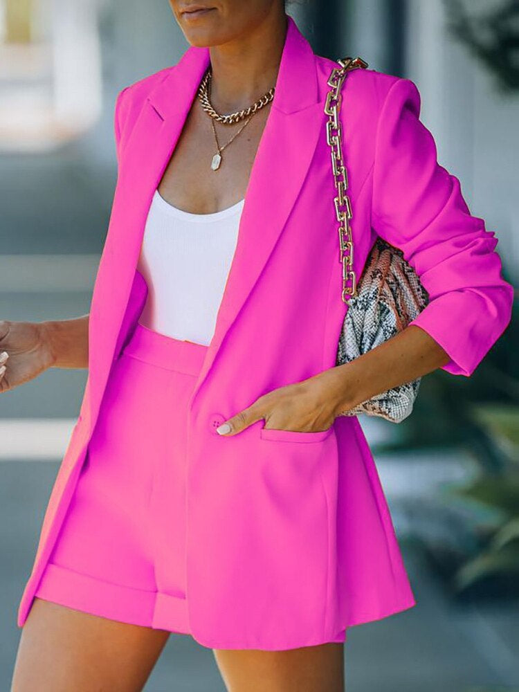 Lolas-Mode – Hochwertiges Blazer-Set in tollen Farben