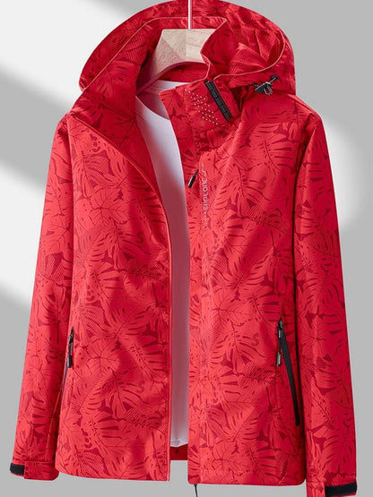 Damen Sportwindbreaker für Outdoor-Looks in Weiß