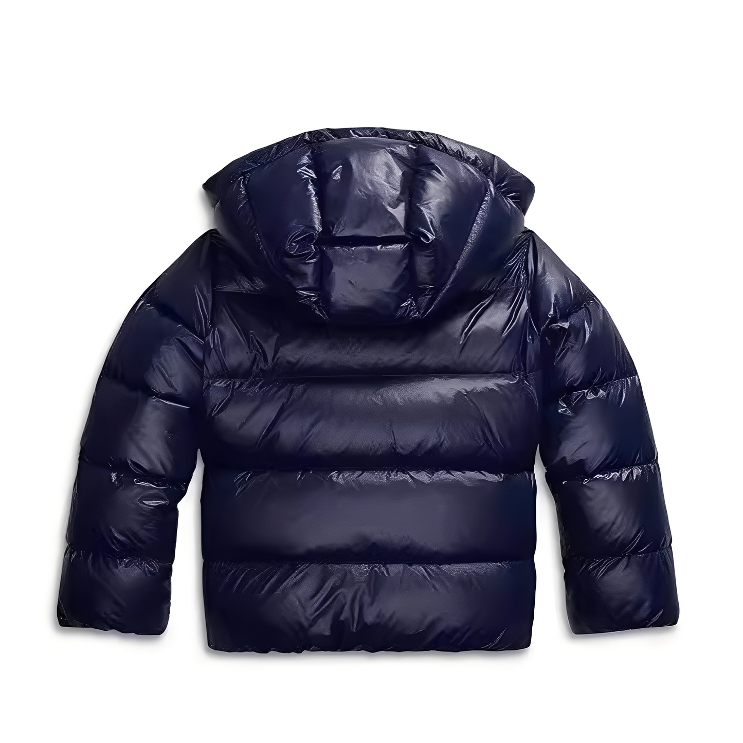Kuschelige Damenjacke mit Kapuze in Schwarz