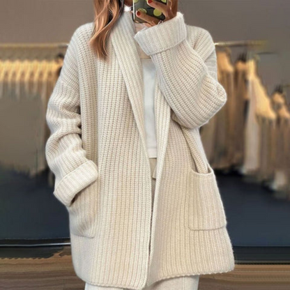 Damen Strickjacke in Beige