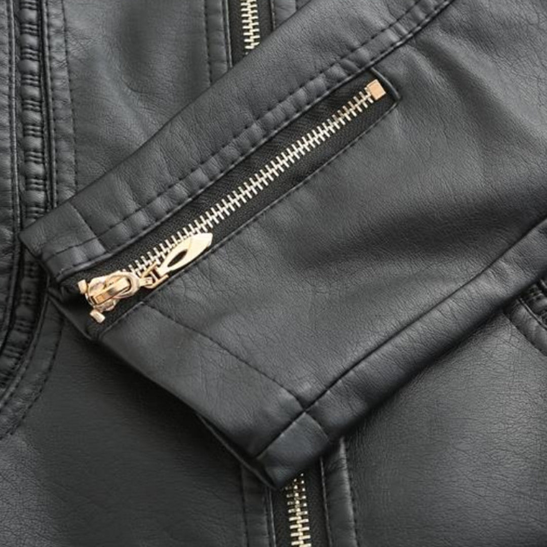 Stylische Damenjacke in Aprikose