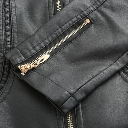 Stylische Damenjacke in Aprikose