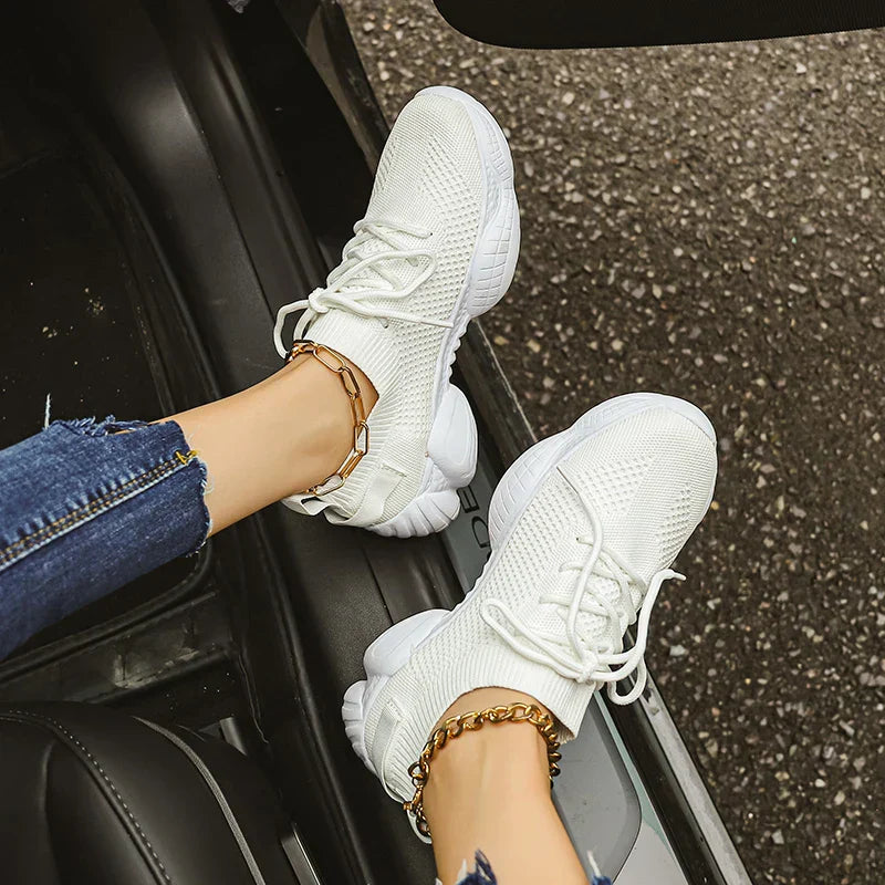 Casual Sneaker für Alltag und Freizeit in Rot