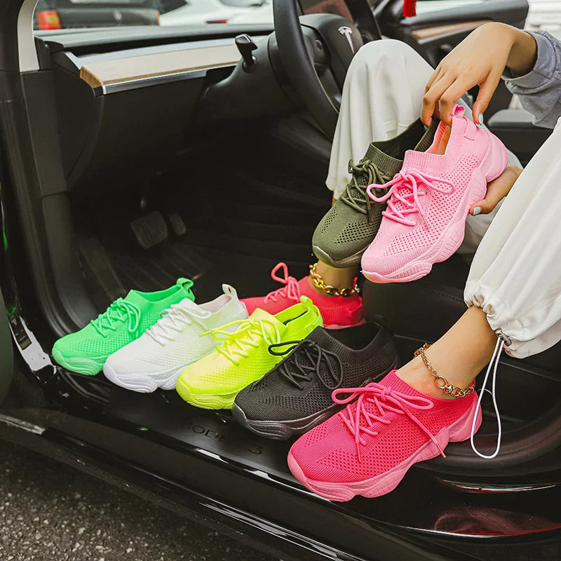 Casual Sneaker für Alltag und Freizeit in Rot