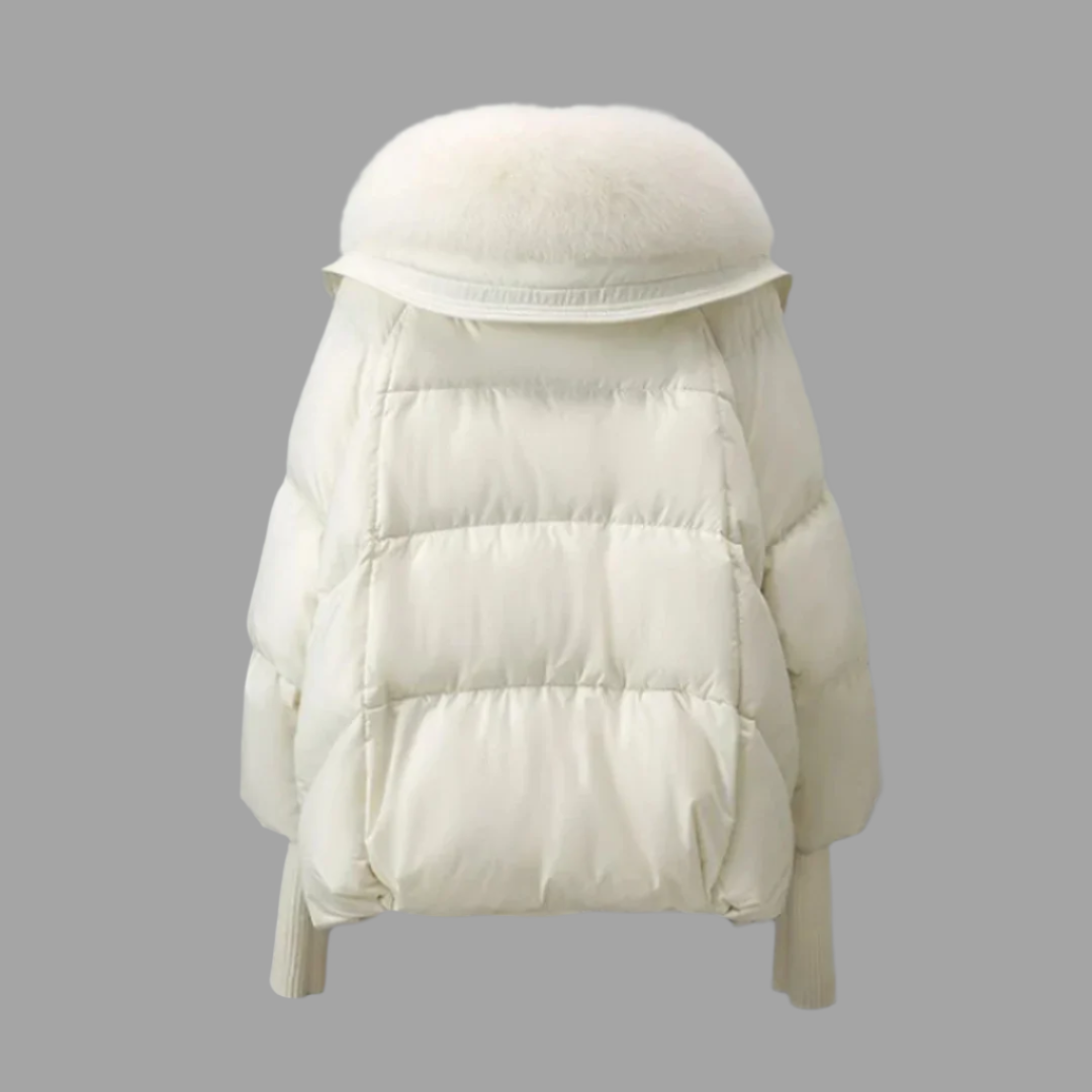 Pufferjacke in Schwarz