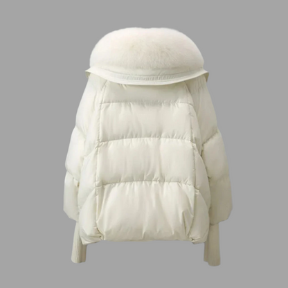 Pufferjacke in Schwarz