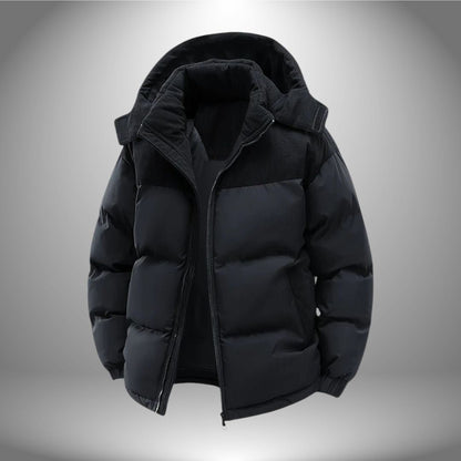 Winterjacke in Schwarz