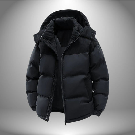 Winterjacke in Schwarz