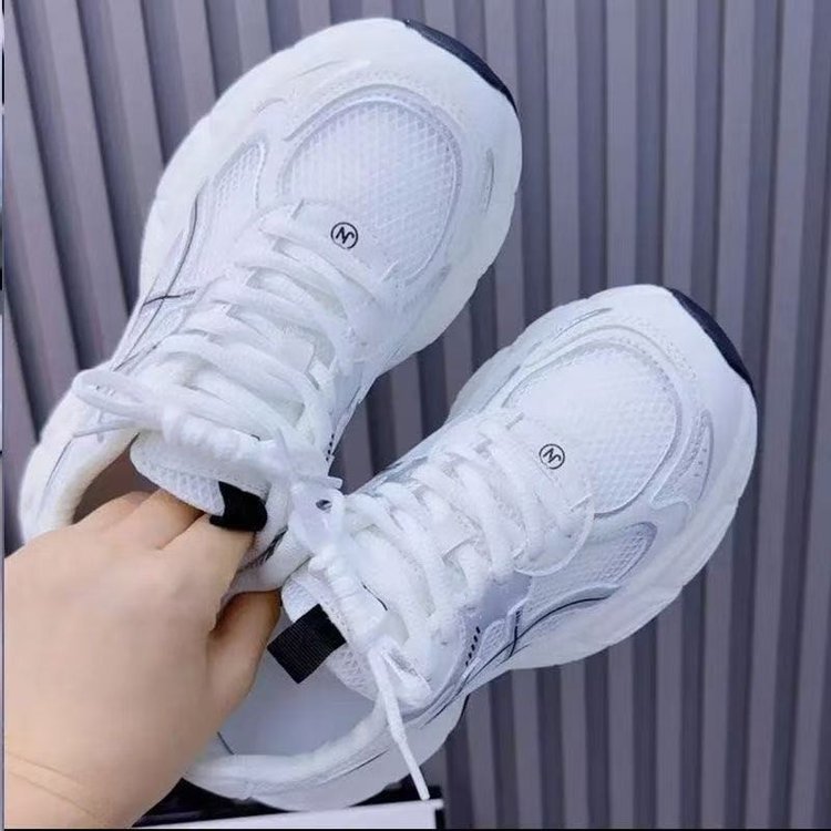 Damen sportliche Laufschuhe mit bequemer Sohle in Violett