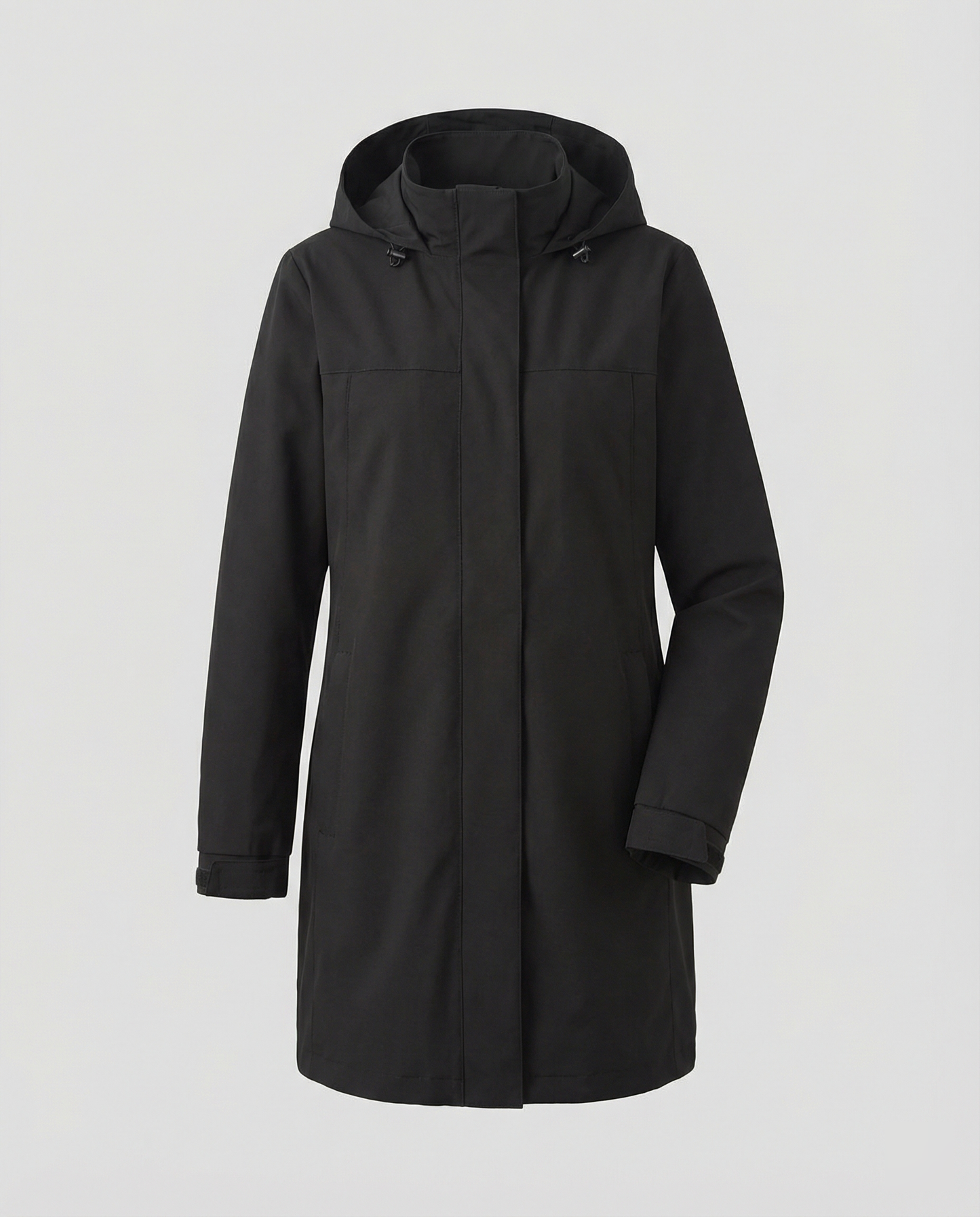Übergangsjacke Damen sportlich Parka mit Taschen in Bordeaux
