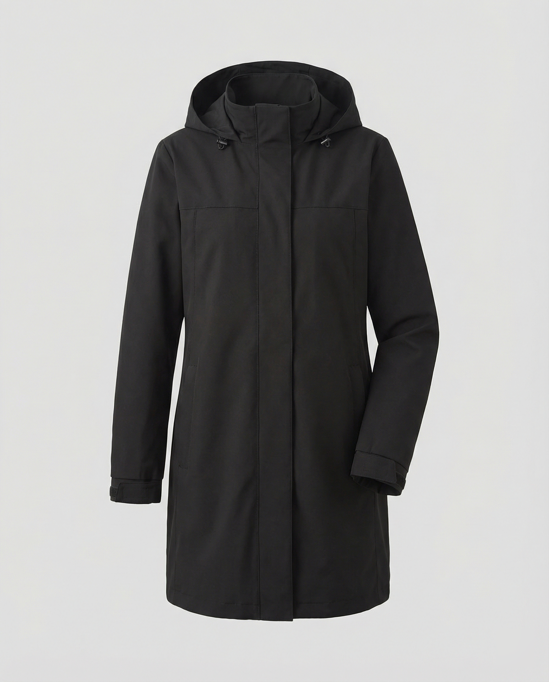 Übergangsjacke Damen sportlich Parka mit Taschen in Bordeaux