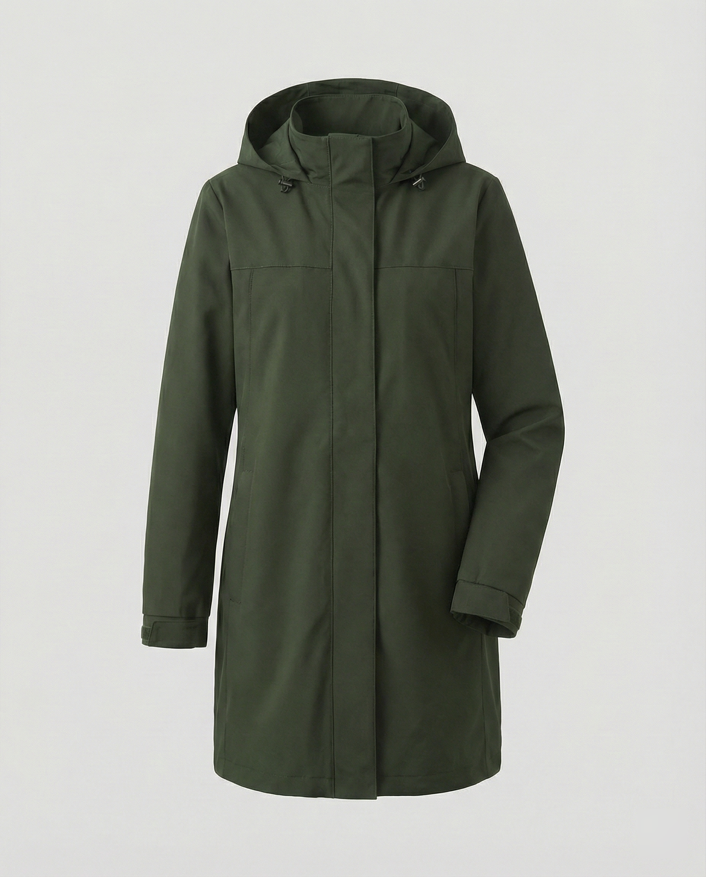 Übergangsjacke Damen sportlich Parka mit Taschen in Blau