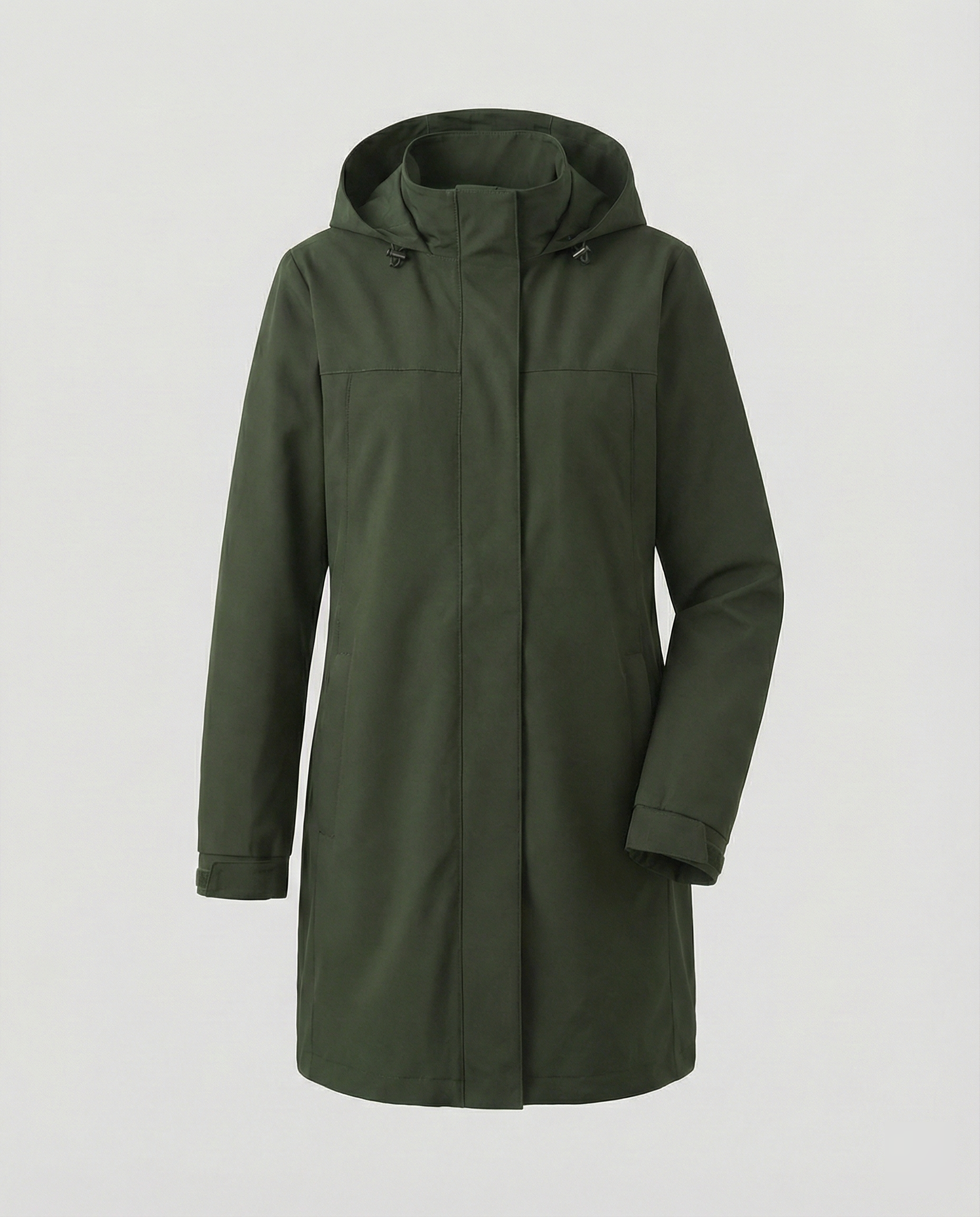 Übergangsjacke Damen sportlich Parka mit Taschen in Blau