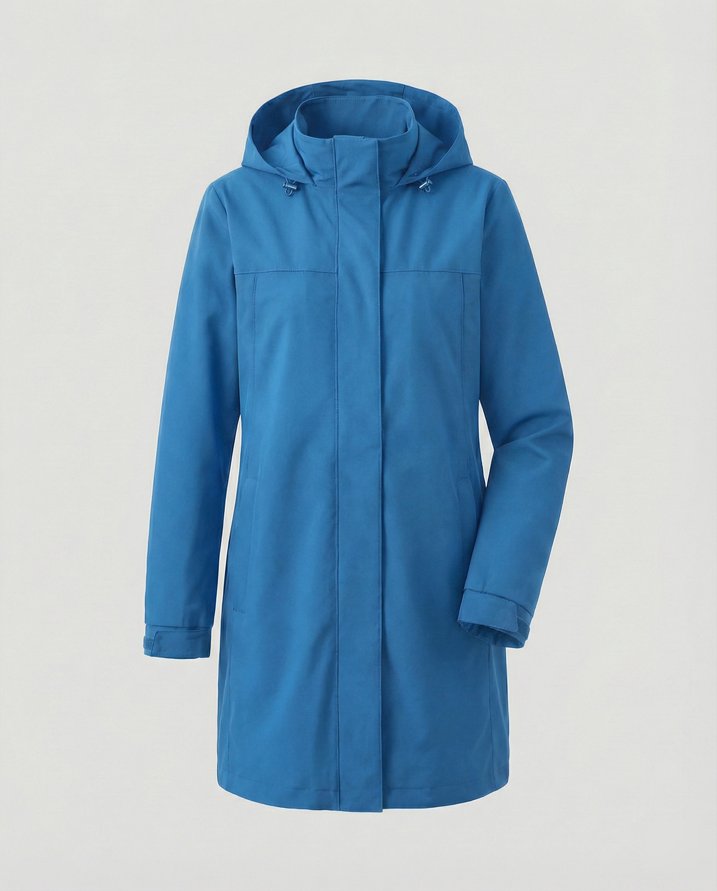 Übergangsjacke Damen sportlich Parka mit Taschen in Olivgrün