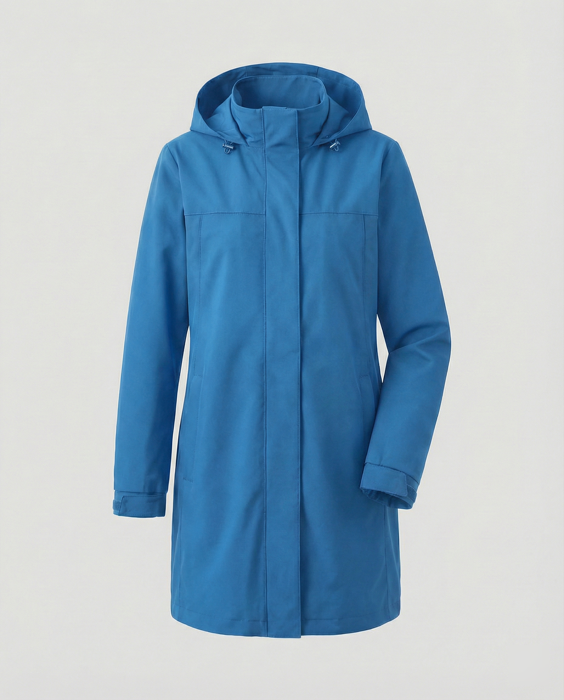 Übergangsjacke Damen sportlich Parka mit Taschen in Olivgrün