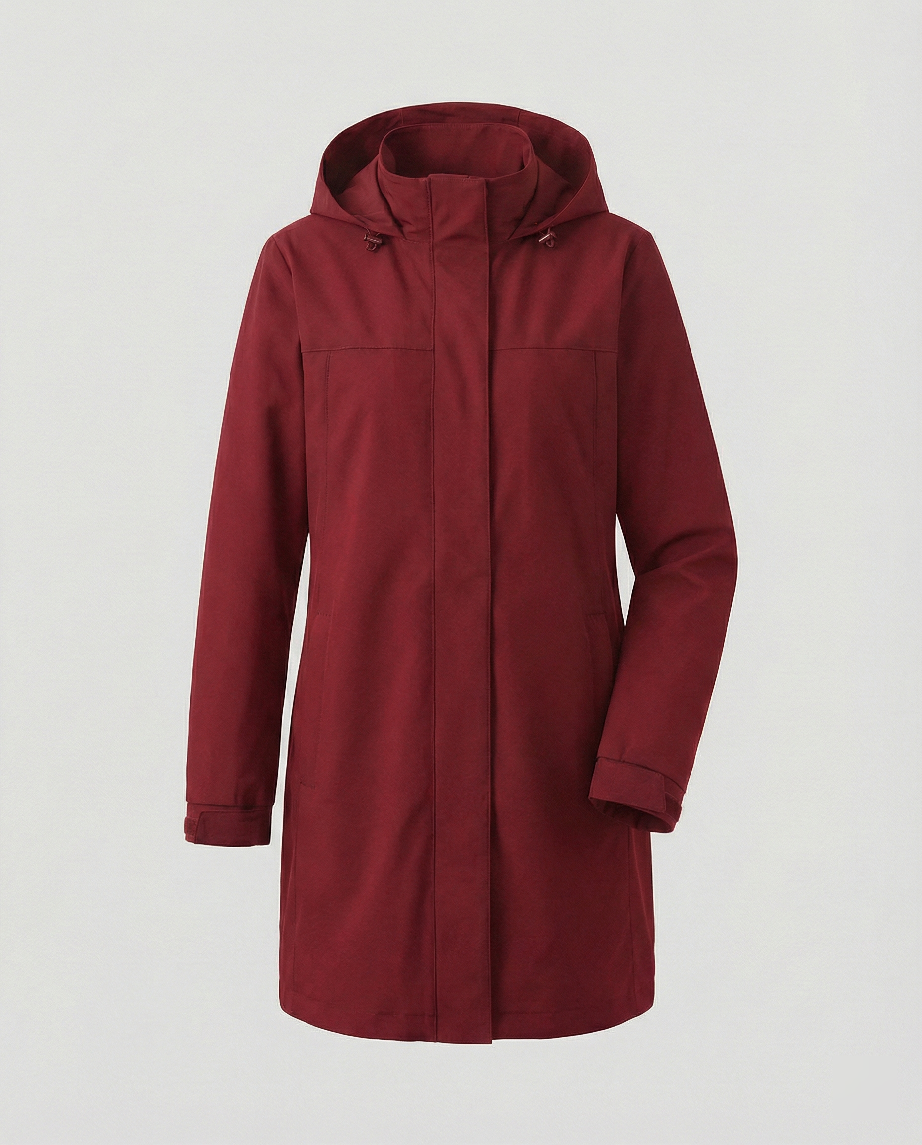 Übergangsjacke Damen sportlich Parka mit Taschen in Grau