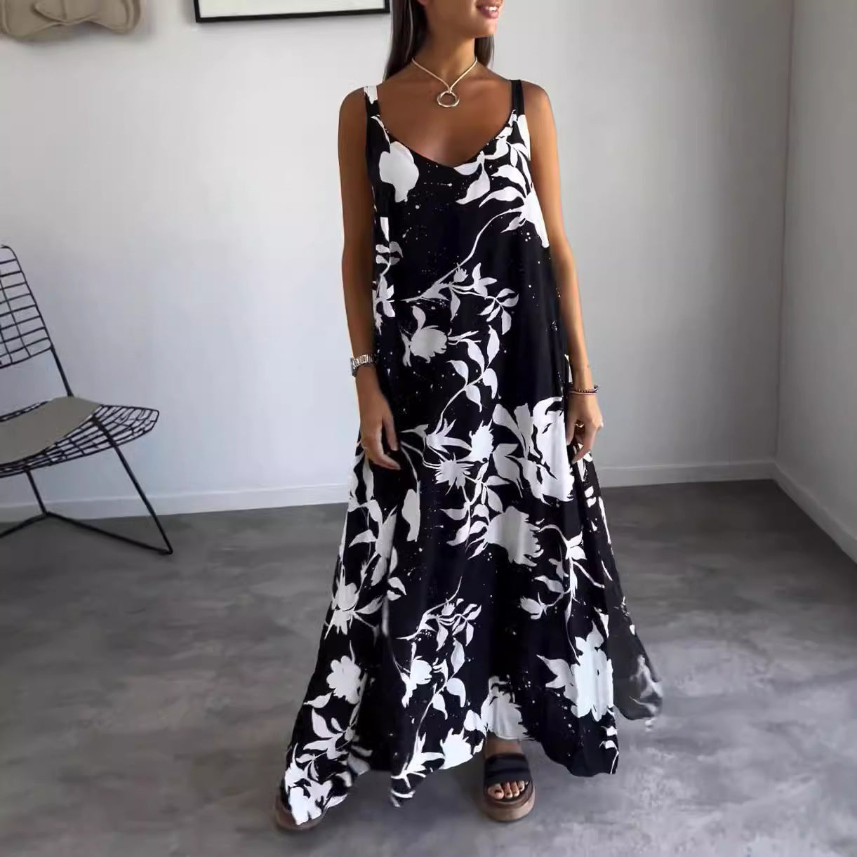 Damen Sommerkleid in Weiß