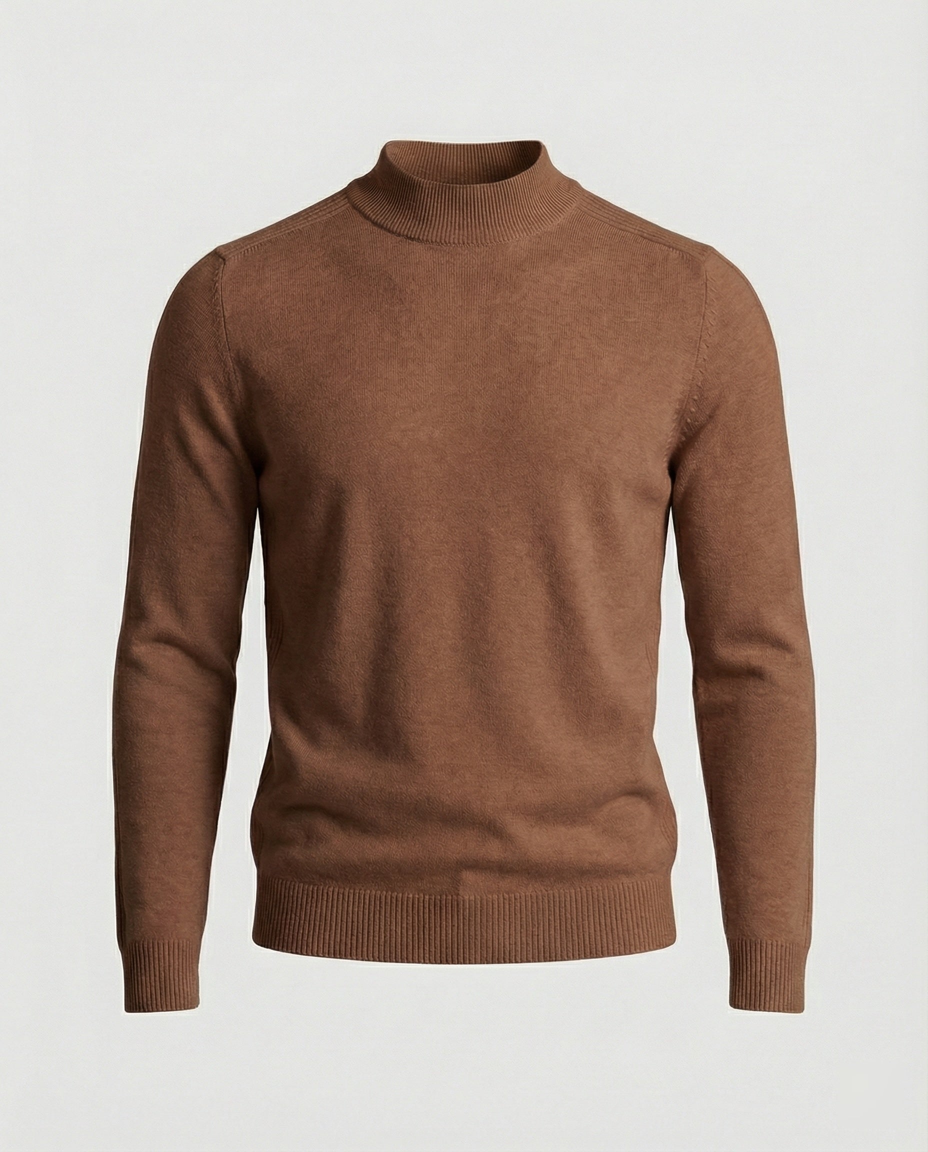 Stilvoller Rollkragenpullover in Weiß