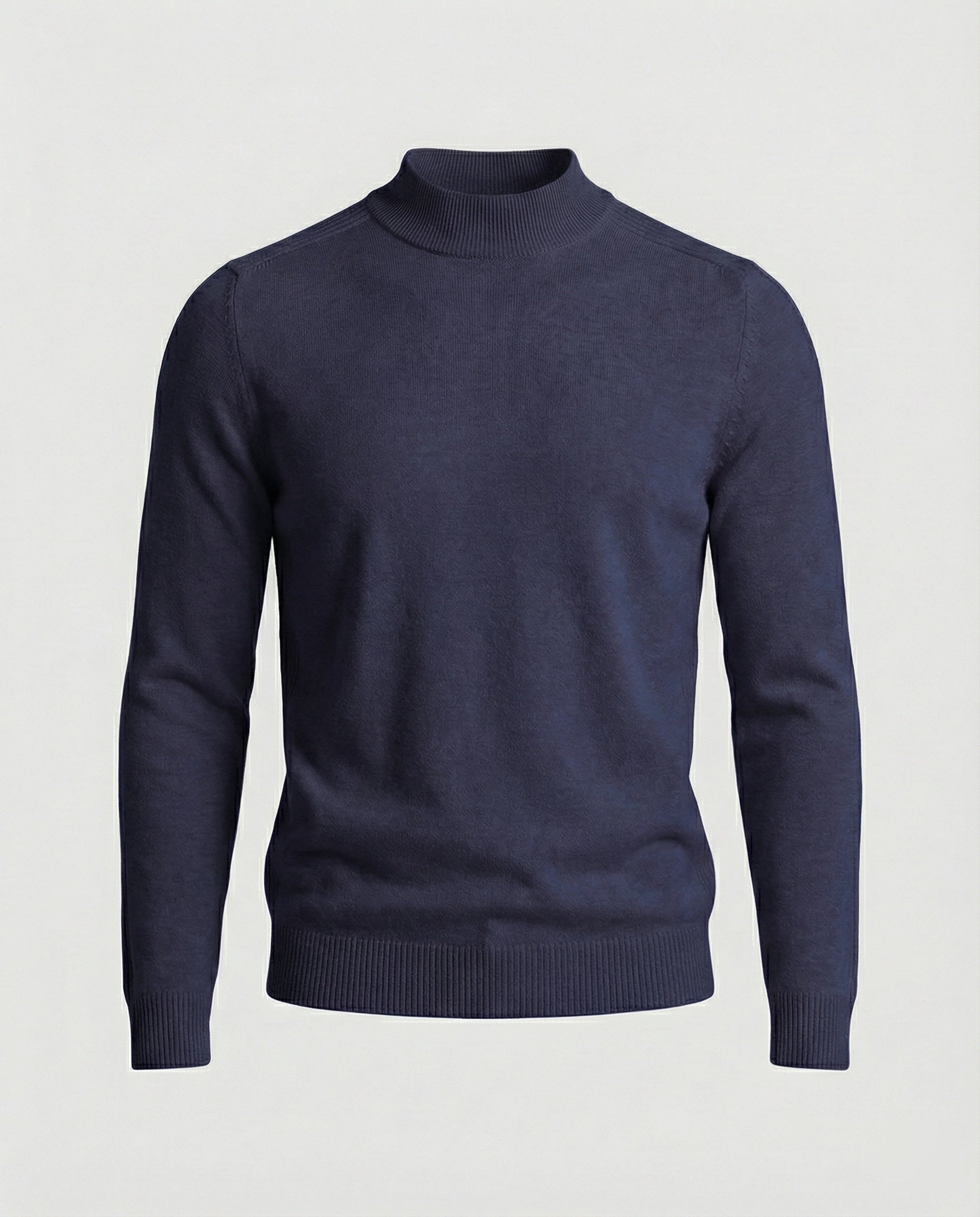 Stilvoller Rollkragenpullover in Gelb