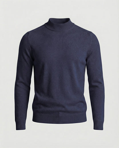 Stilvoller Rollkragenpullover in Gelb