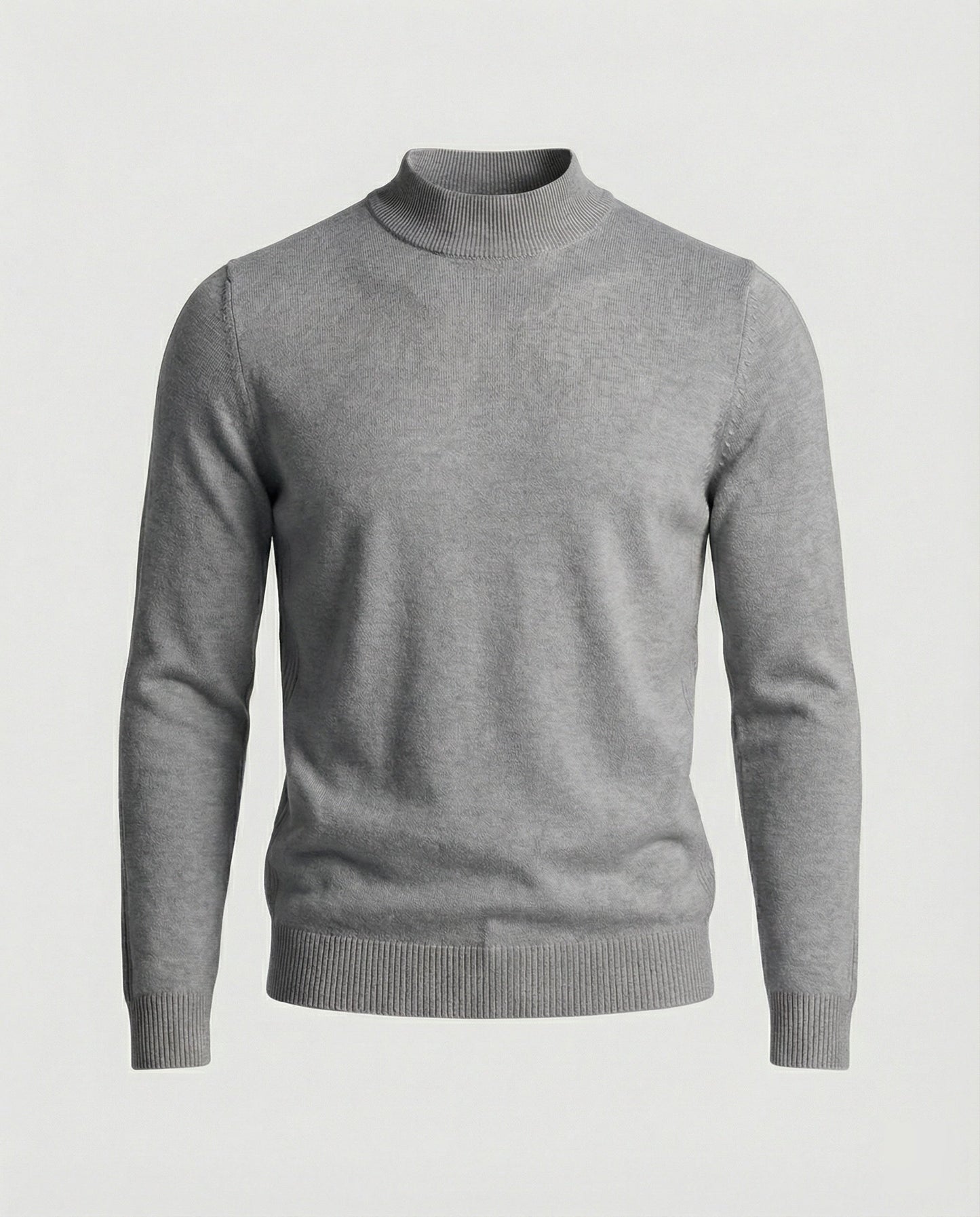 Stilvoller Rollkragenpullover in Schwarz
