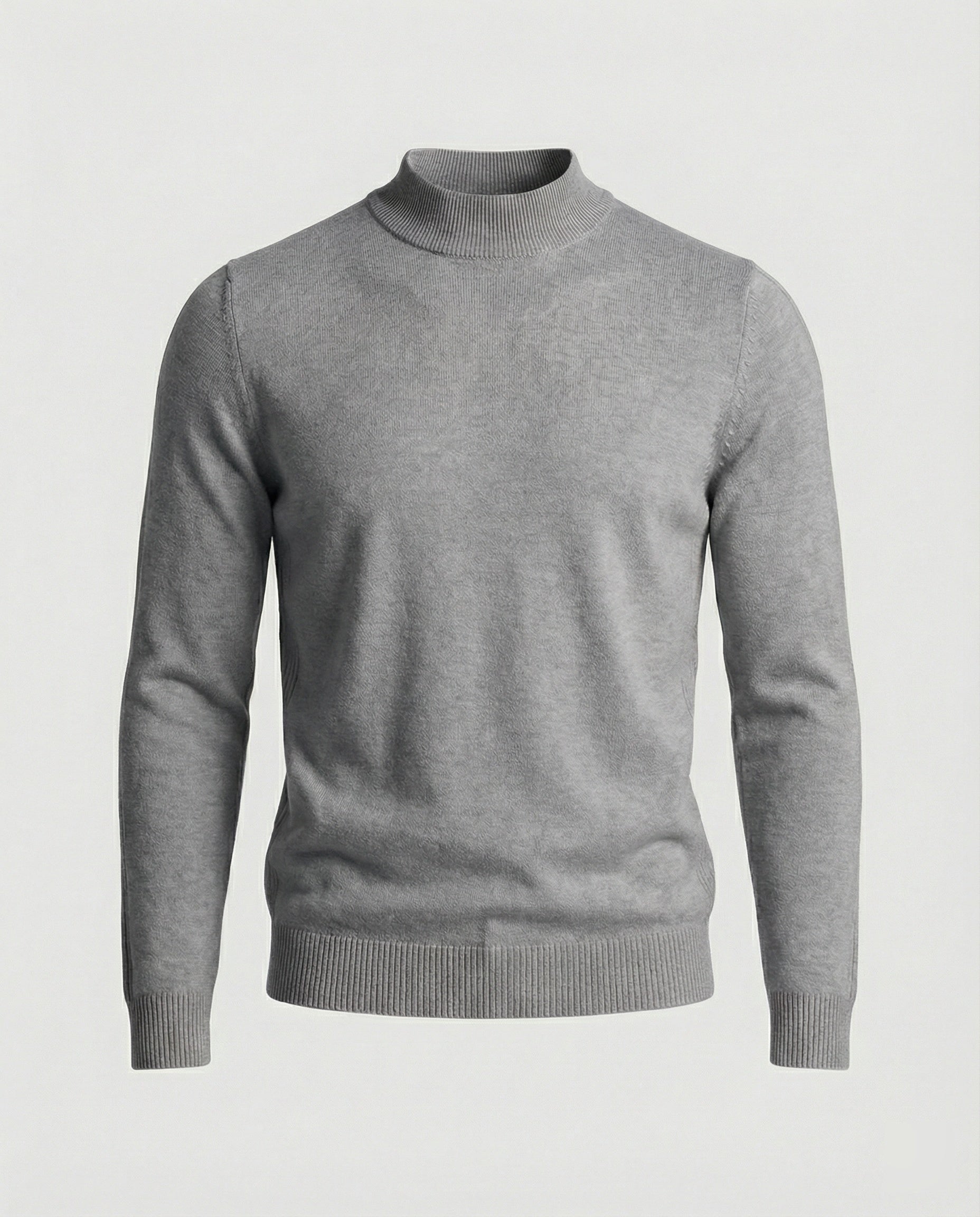 Stilvoller Rollkragenpullover in Schwarz