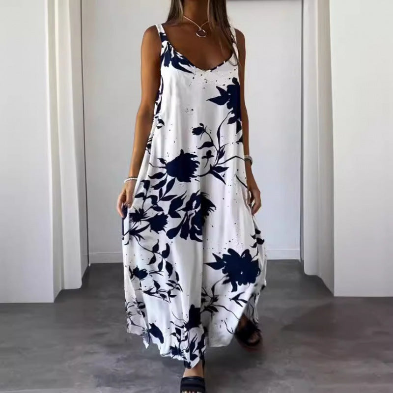 Damen Sommerkleid in Grau