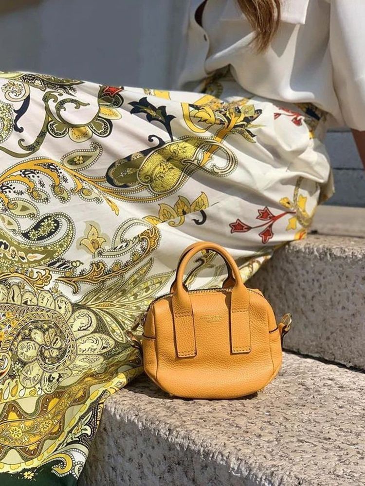 Damen Weit geschnittene Palazzo-Hose mit opulentem Muster in Druck