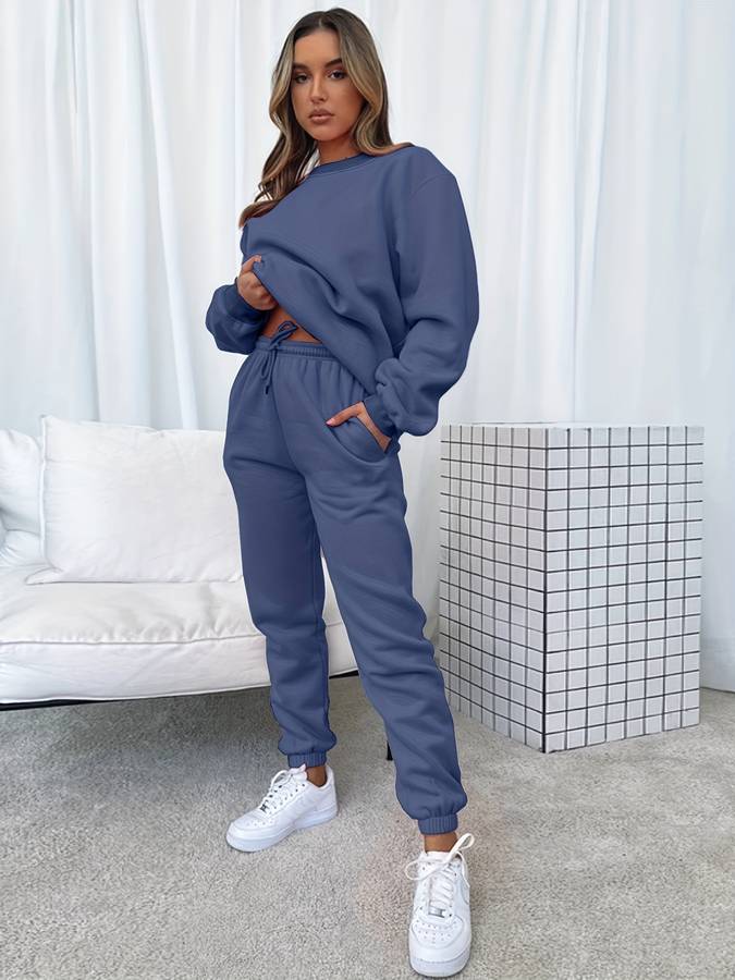 Damen-Sweat-Set in Weiß