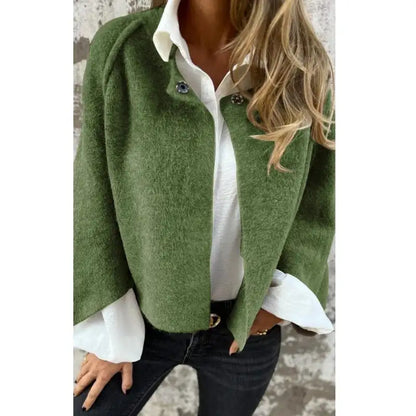 Elegante kurze Jacke in Schwarz