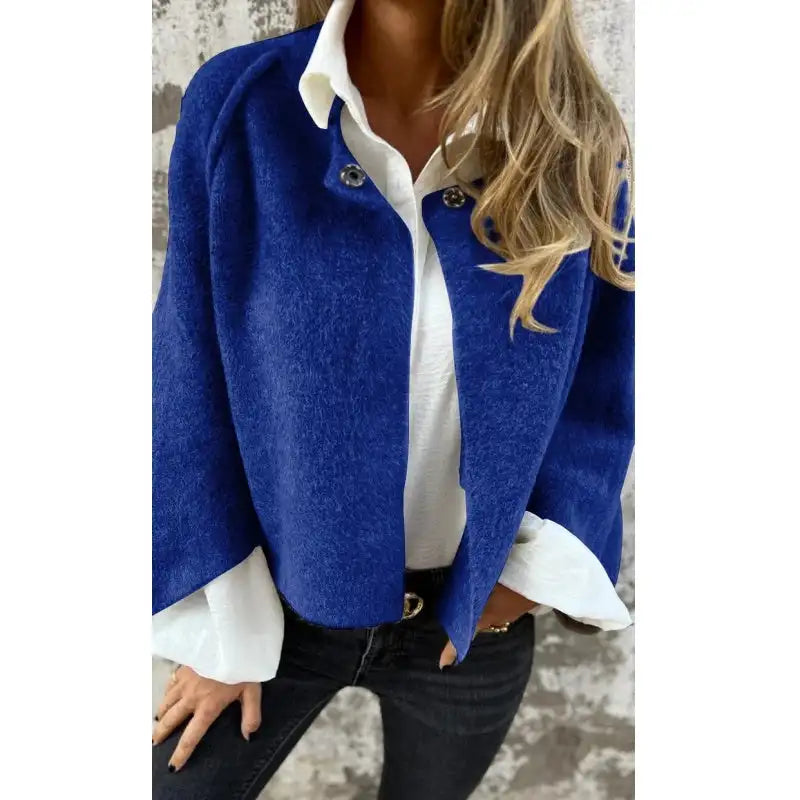 Elegante kurze Jacke in Schwarz