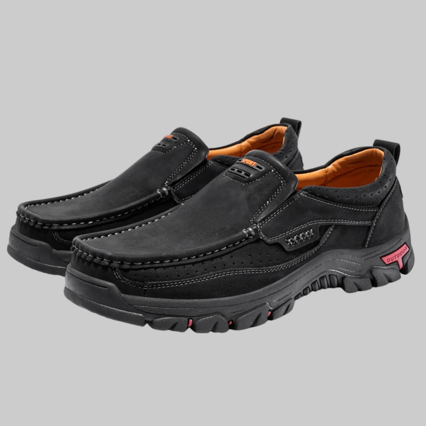 Herrenmode Vintage-Schuhe in Braun