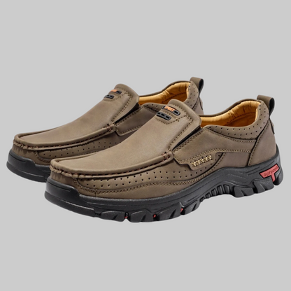 Herrenmode Vintage-Schuhe in Braun