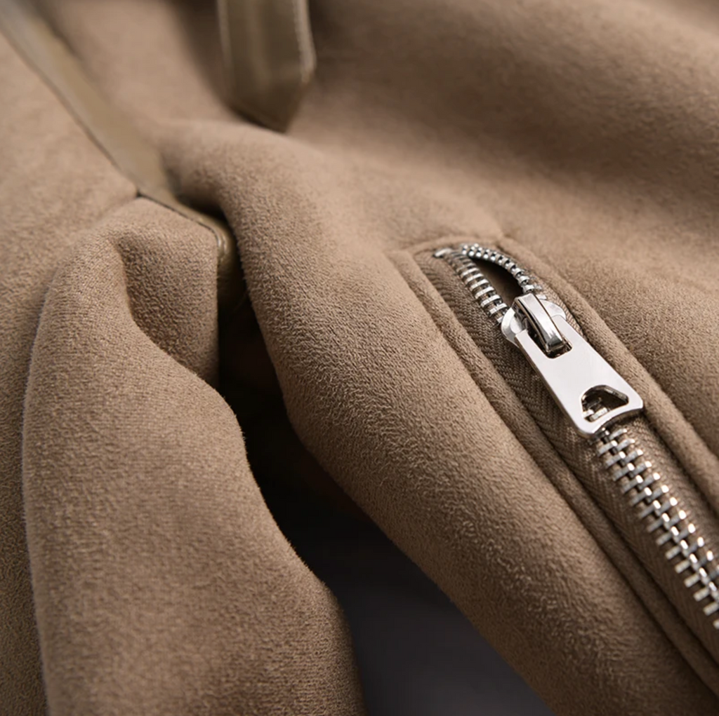 Lolas-Mode | Sherpa-Fleece-Bomberjacke