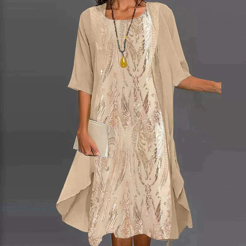 Lolas-Mode | Elegantes individuelles Bedrucktes Kleid