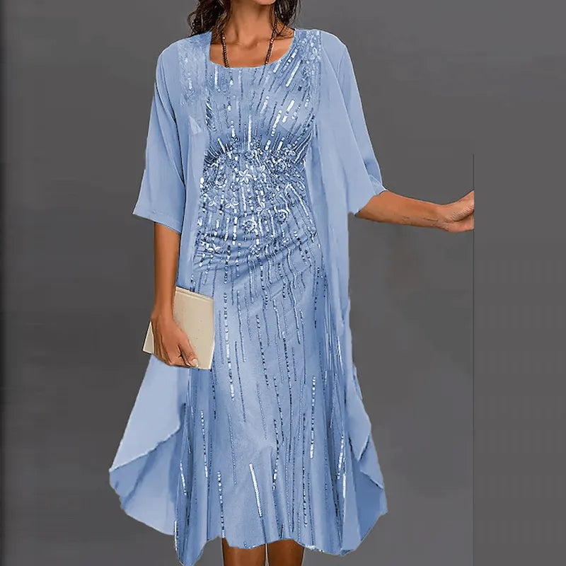 Lolas-Mode | Elegantes individuelles Bedrucktes Kleid