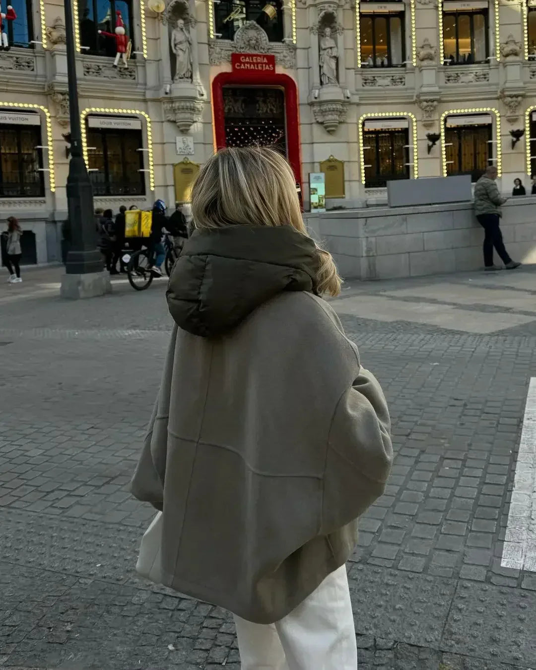 Elegante Herbstjacke für Frauen in Grün