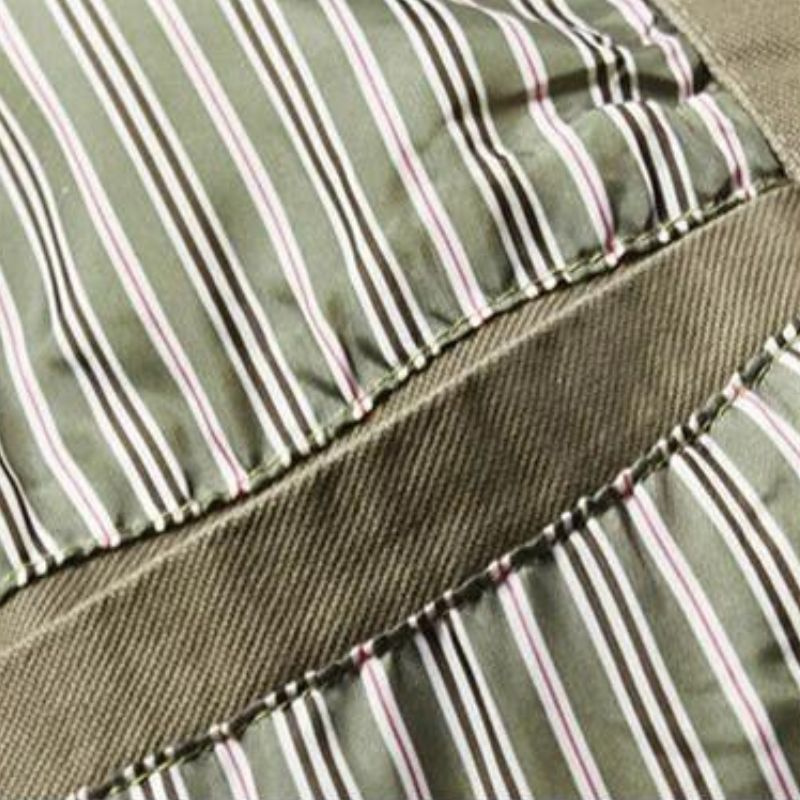 Wetterjacke mit Kapuze in Khaki