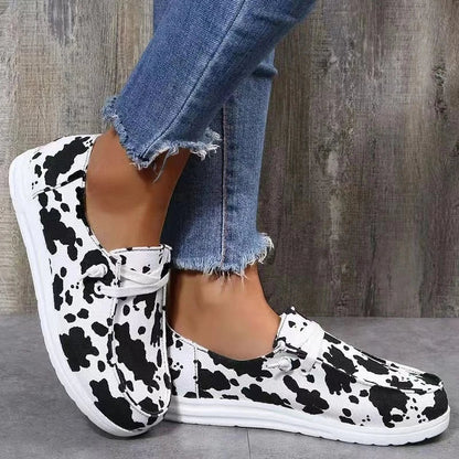 Damen-Schnürschuhe in Grau