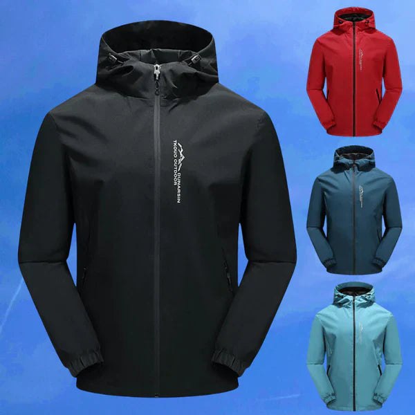 Lolas-Mode | Wasser- und winddichte Outdoor-Jacke mit Kapuze