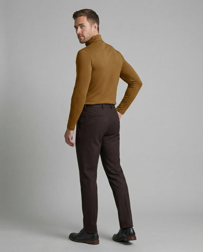 Rollkragenpullover Herren in Jeansblau
