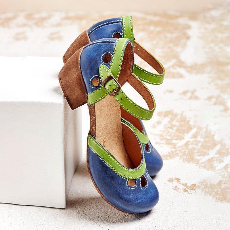 Lolas-Mode | Damen Bequeme Sandalen