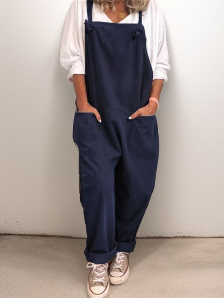 Lolas-Mode Taschen Oversize Jumpsuit