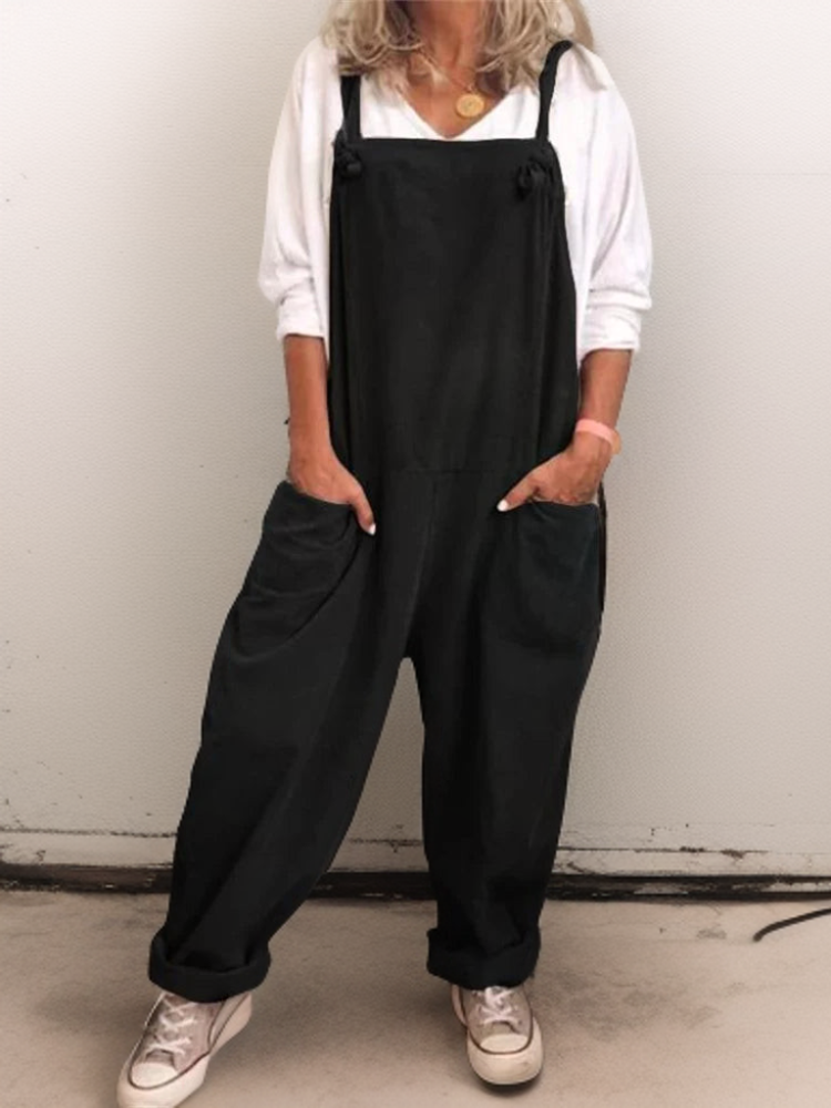 Lolas-Mode Taschen Oversize Jumpsuit